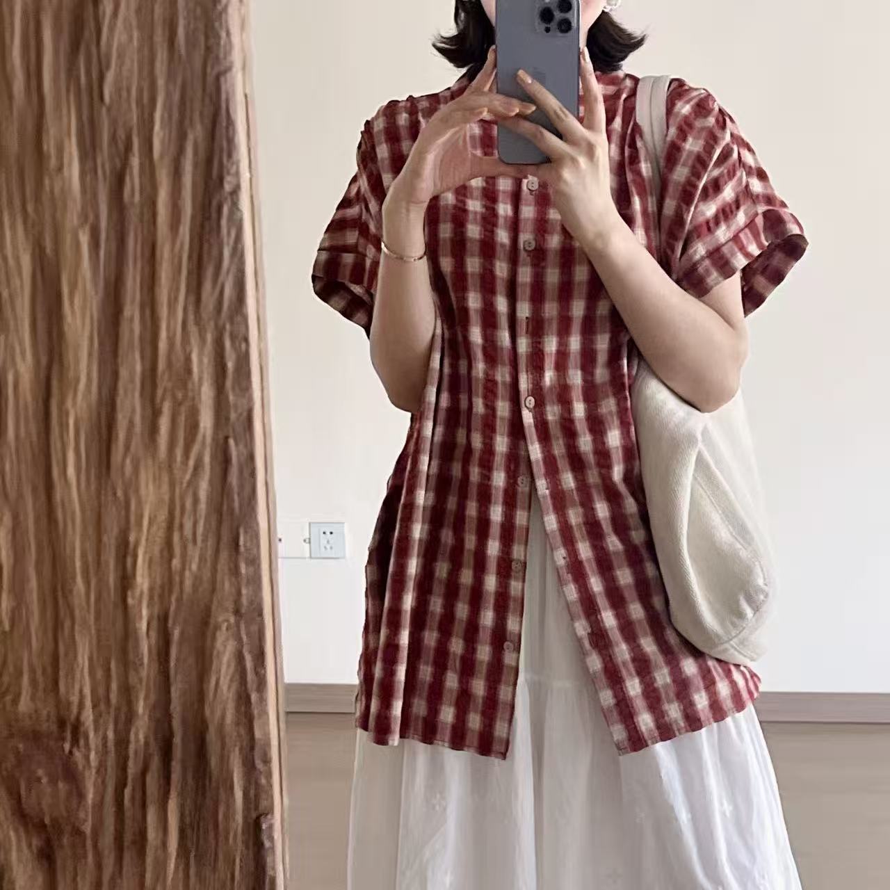 Dolly（红小豆）多利2026春夏文艺甜美文艺百搭衬衫