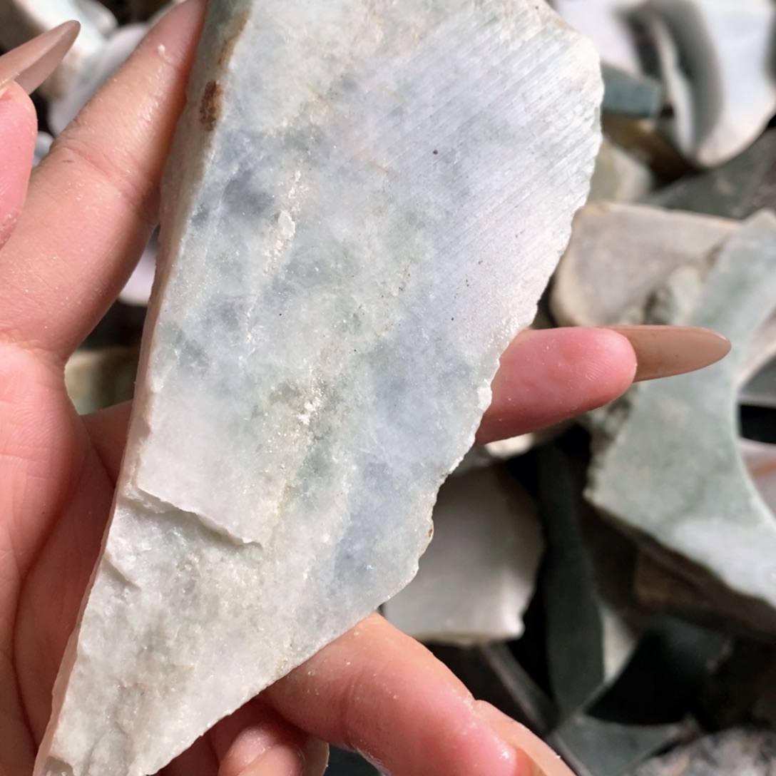 颈饰未镶嵌翡翠天然翡翠