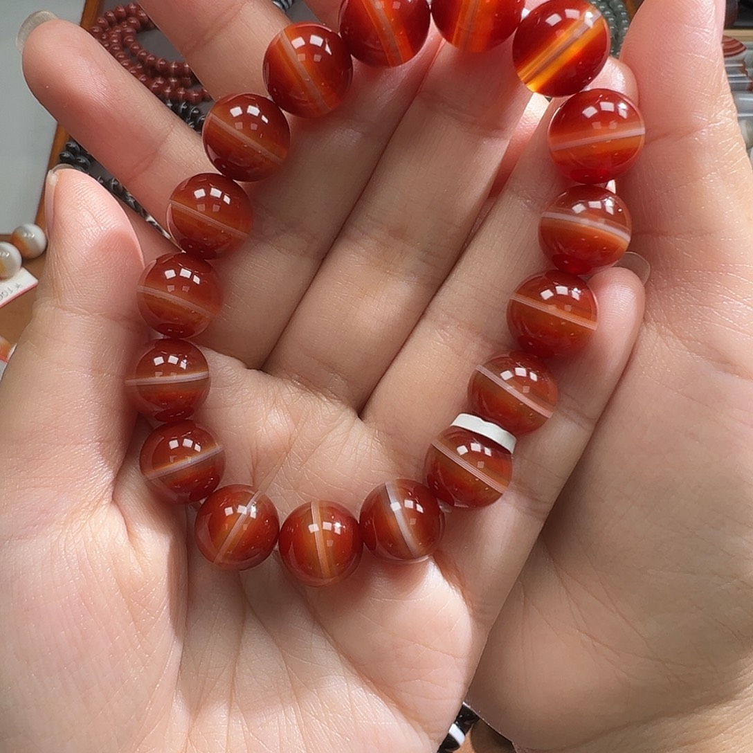 玛瑙/玉髓未镶嵌手串