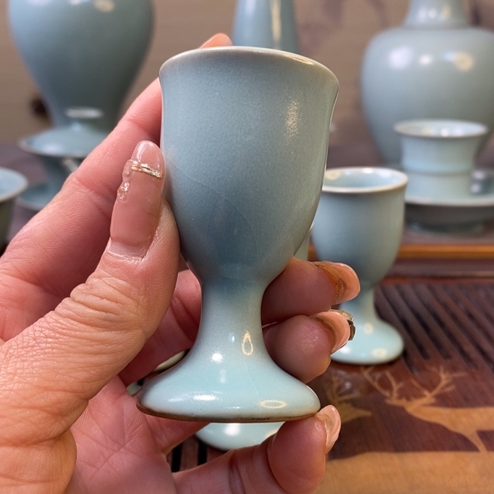 汝瓷杯一一一一一一一微