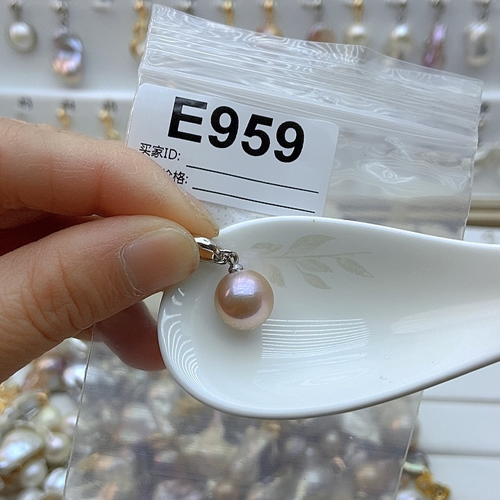 淡水珍珠颈饰银S925镶嵌
