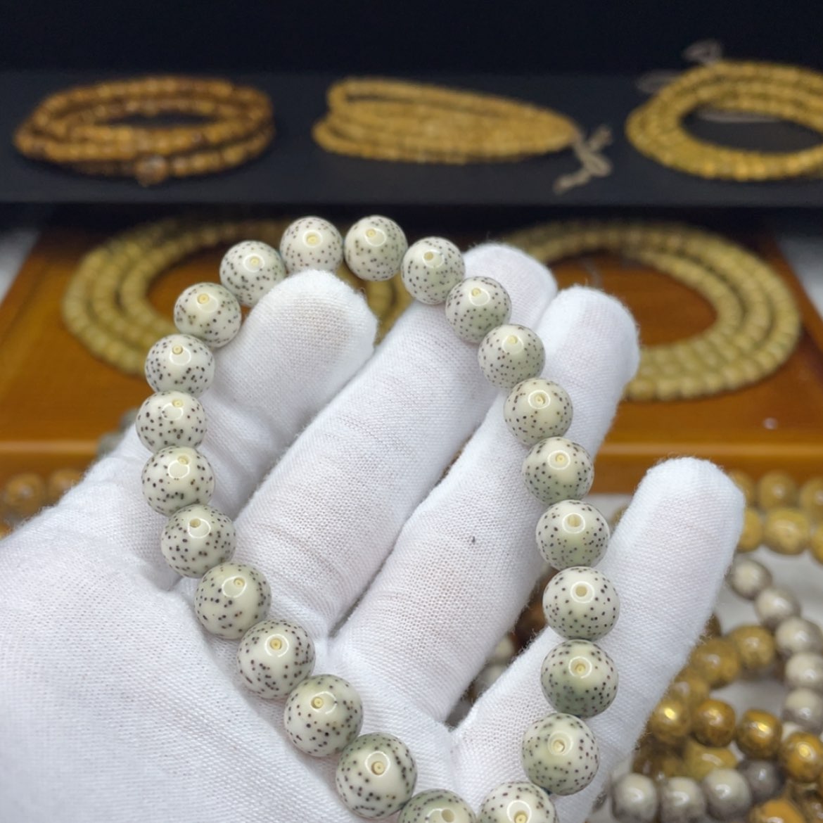 【闪购商品】星月菩提手串玫瑰金款10月朗星稀