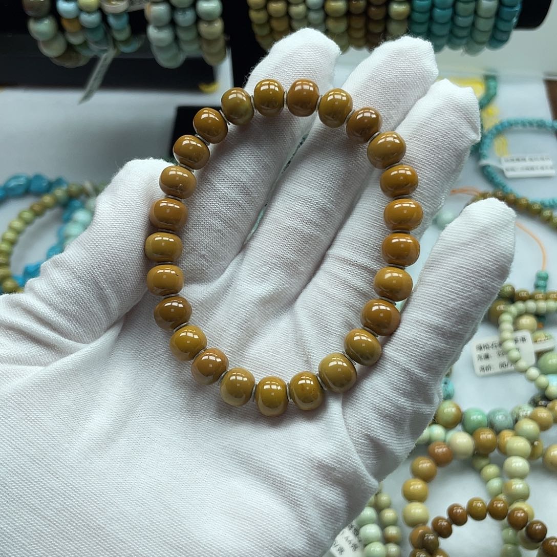 未镶嵌绿松石珠宝奇石追*