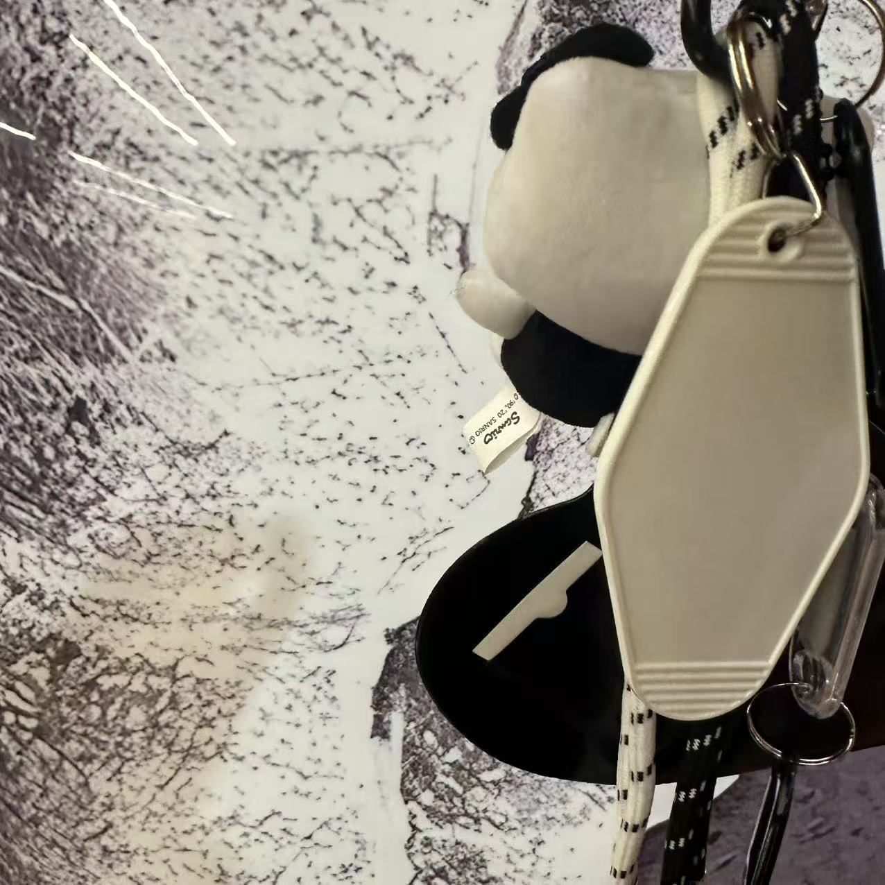 「白色沙丘」爱心凯蒂挂件