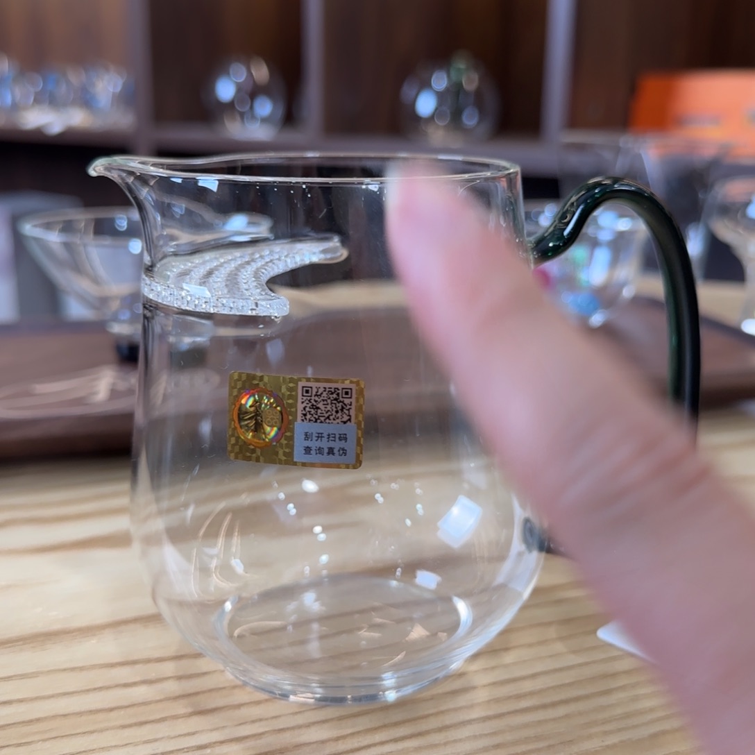 禾器丰然茶海月牙款墨绿色