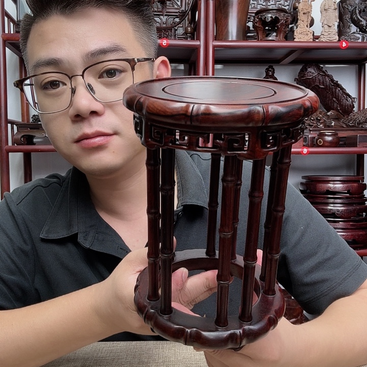 微凹黄檀工艺品底座