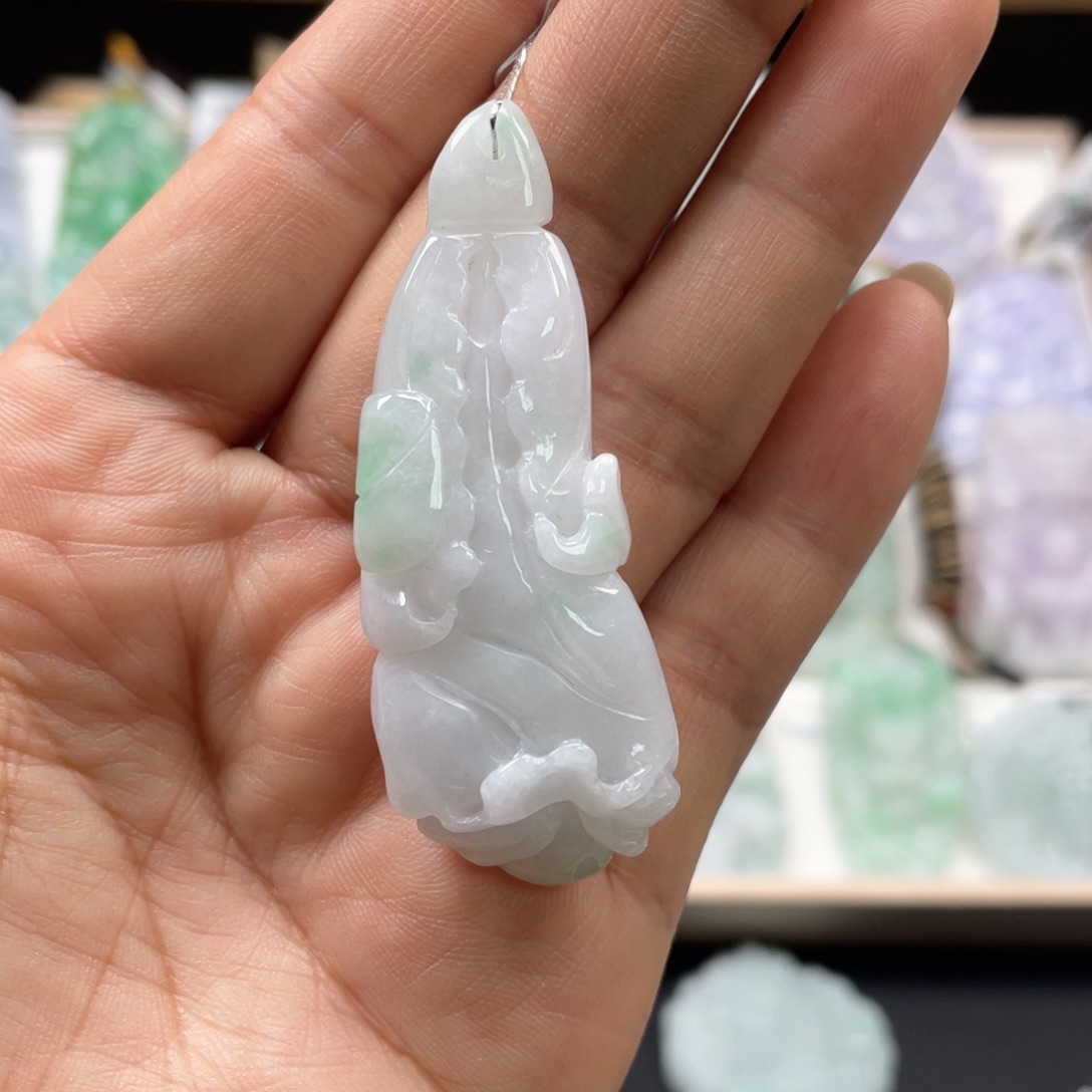 翡翠吊坠(不含链)未镶嵌