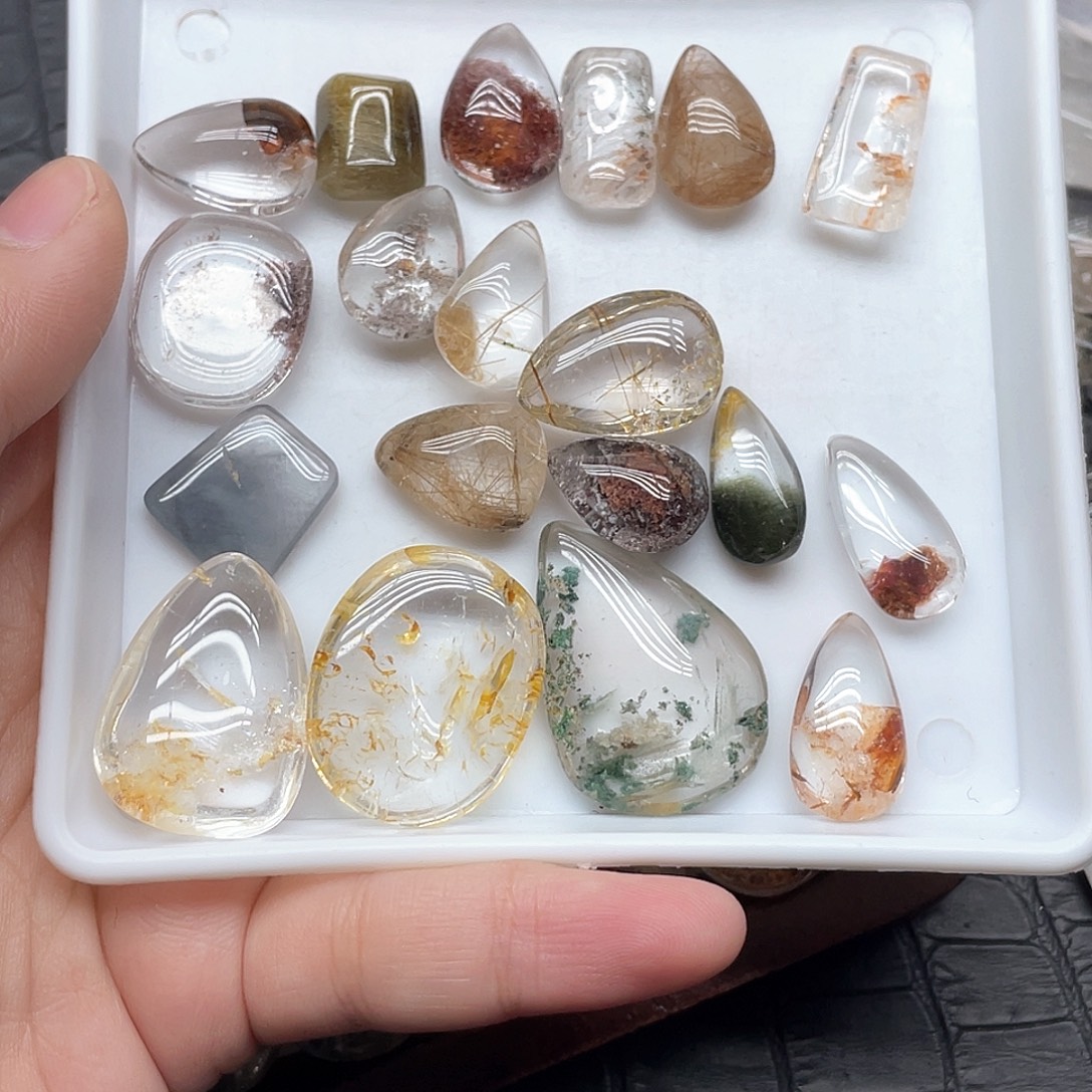 玉***੭水晶珠宝半成品未镶嵌67