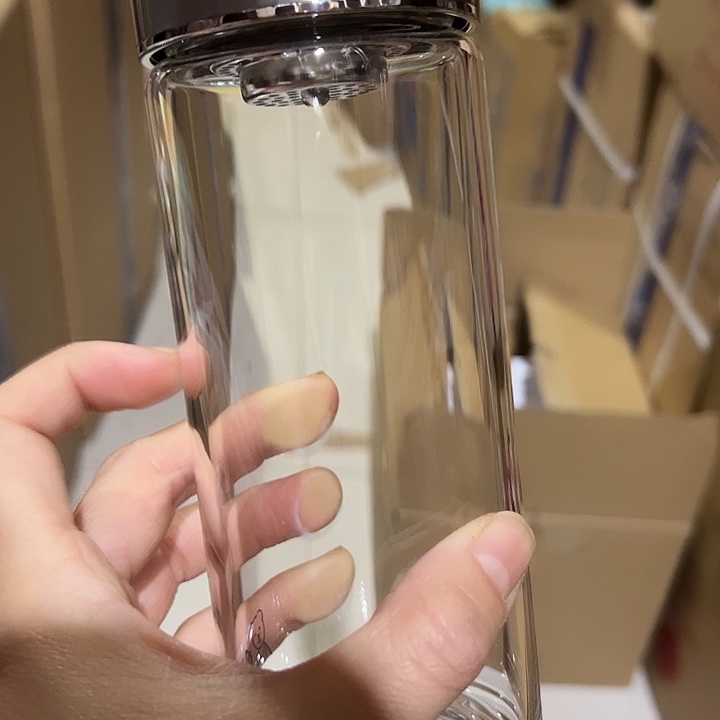 玻璃杯4104104101205单层烫手玻璃杯加杯套