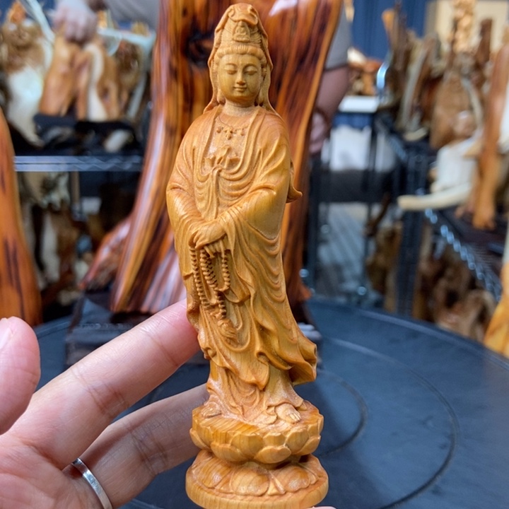 柏木（崖柏）手把件