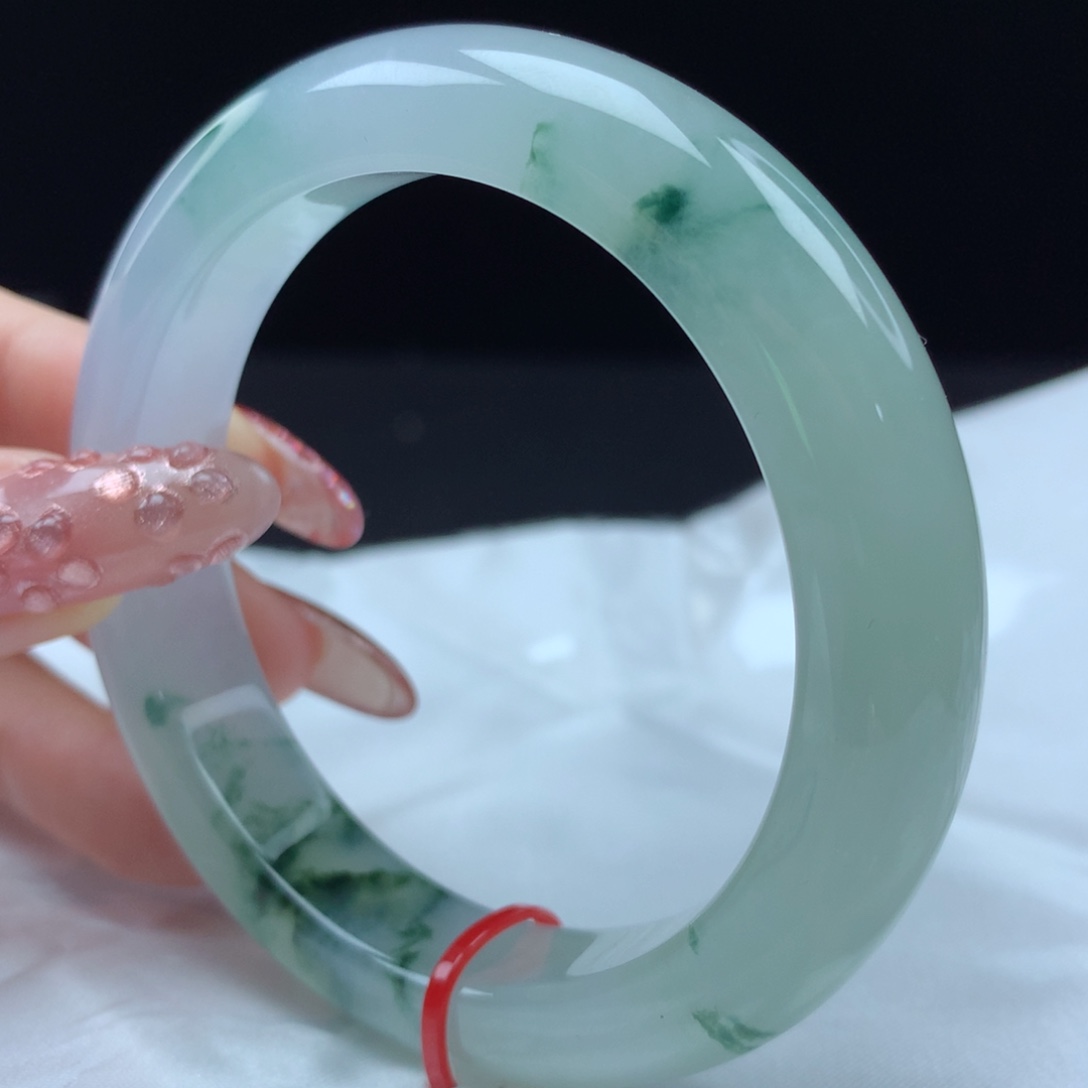 未镶嵌手镯翡翠97252,