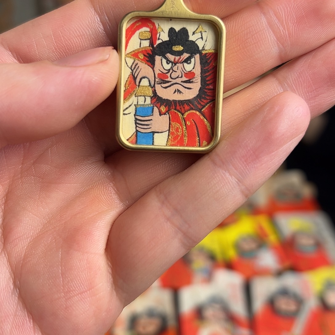 *****纯手绘钟馗文创画