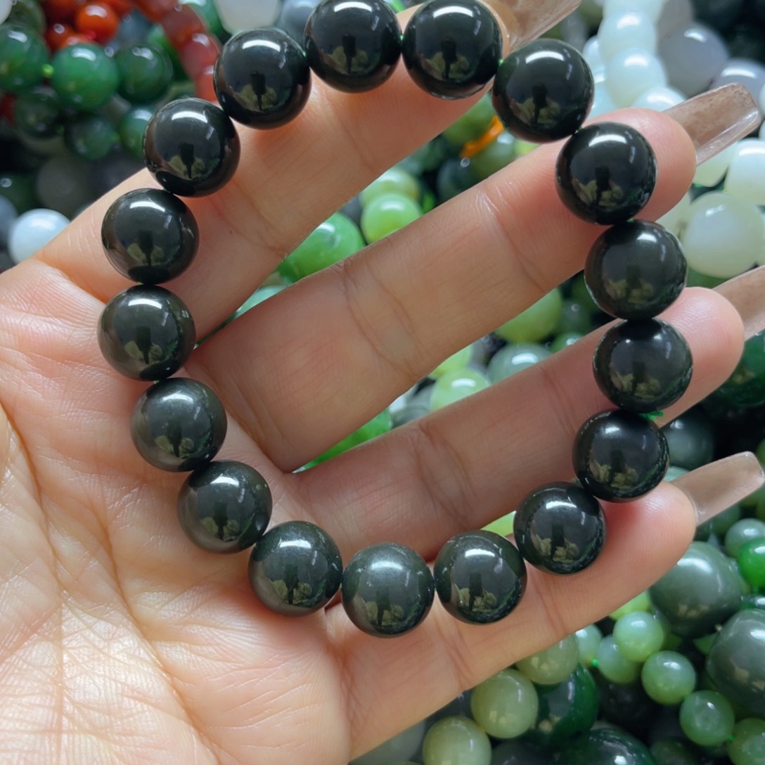 和田玉手链未镶嵌