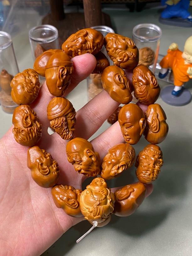 橄榄手串2.0十八罗汉脖挂