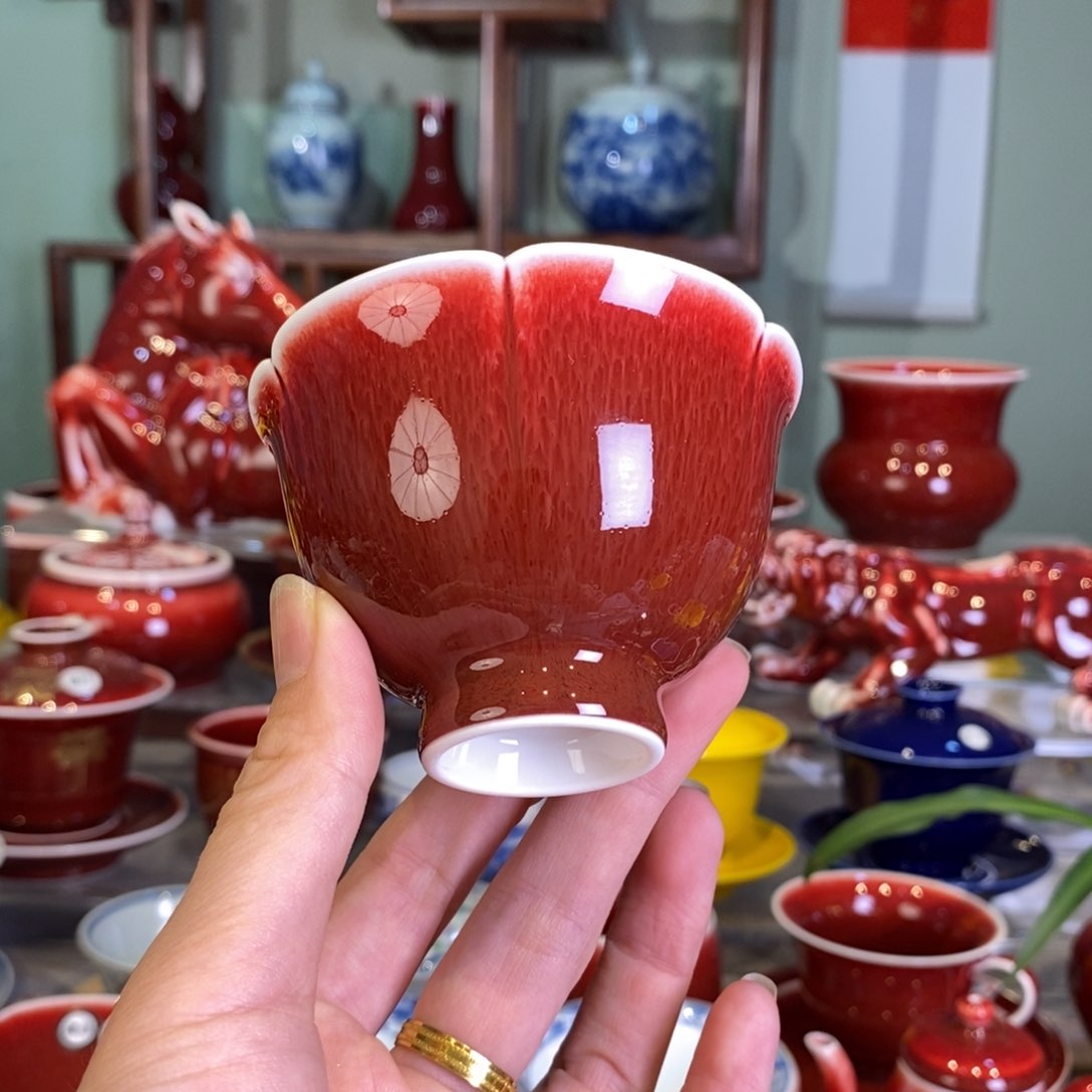 雁清歡雅玩原矿郎红福利杯