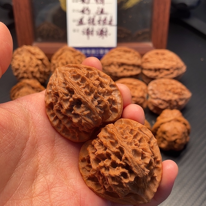 孤***球核桃手串/手链秦岭