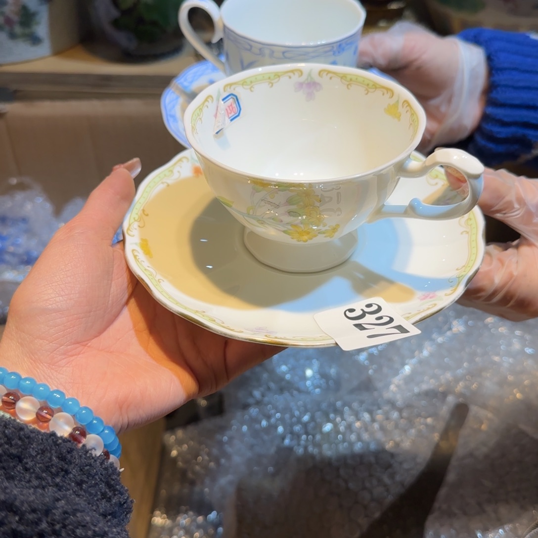 瓷片喊***财瓷片中古回流孤品一件327