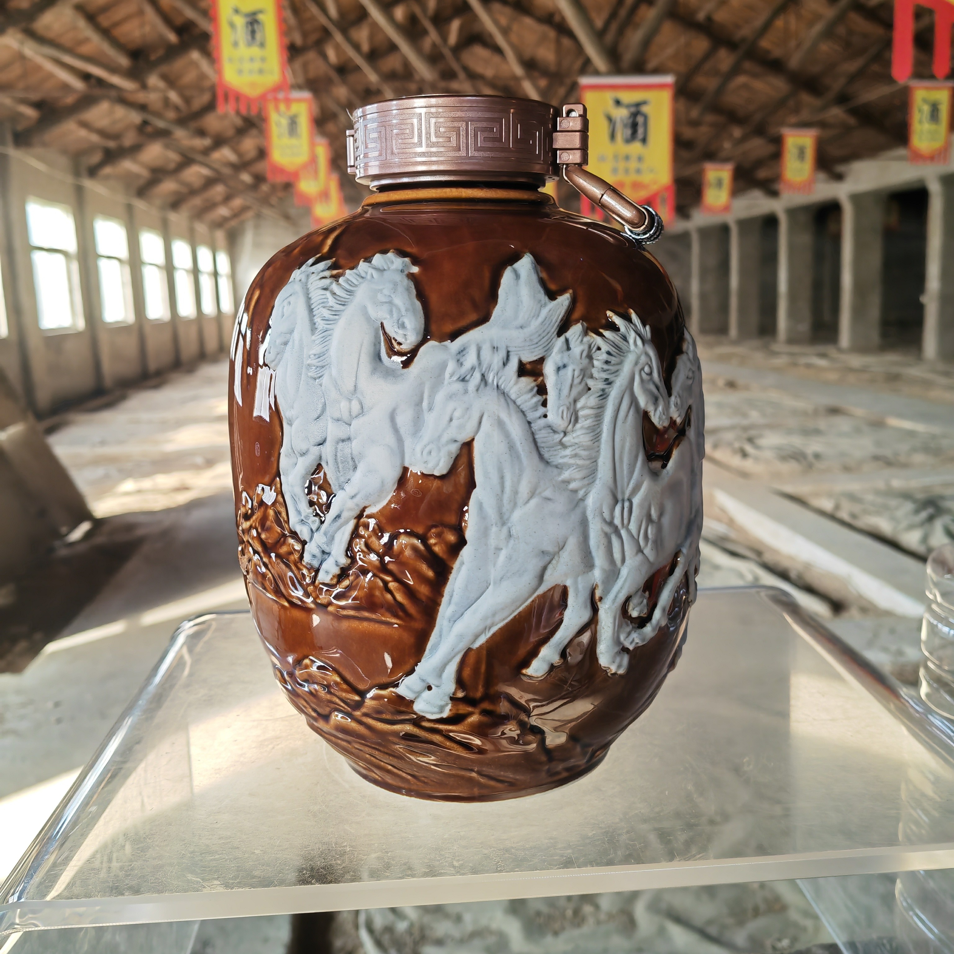 古赢原酒（秋酿头酒）68度2.5升坛装68度