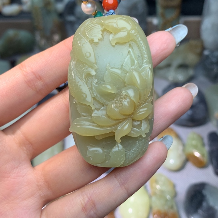 和田玉挂件未镶嵌