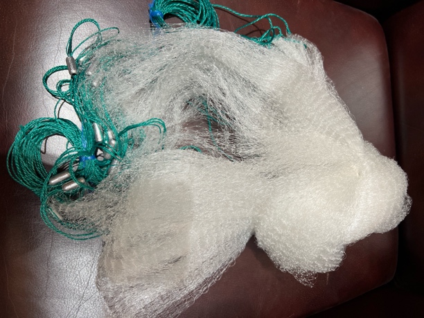 2公分尼龙丝线虾泥鳅专用捕鱼网 夹网 挑网 强盗网月亮网（不含竿）