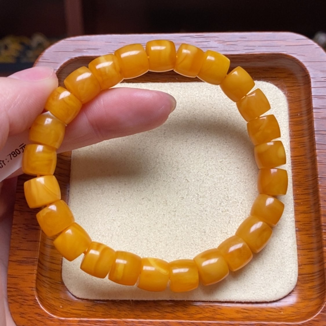 【闪购商品】蜜蜡手链未镶嵌手串