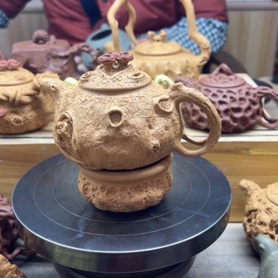 紫砂茶壶全手工制作