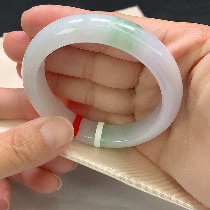 翡翠未镶嵌手镯手镯56