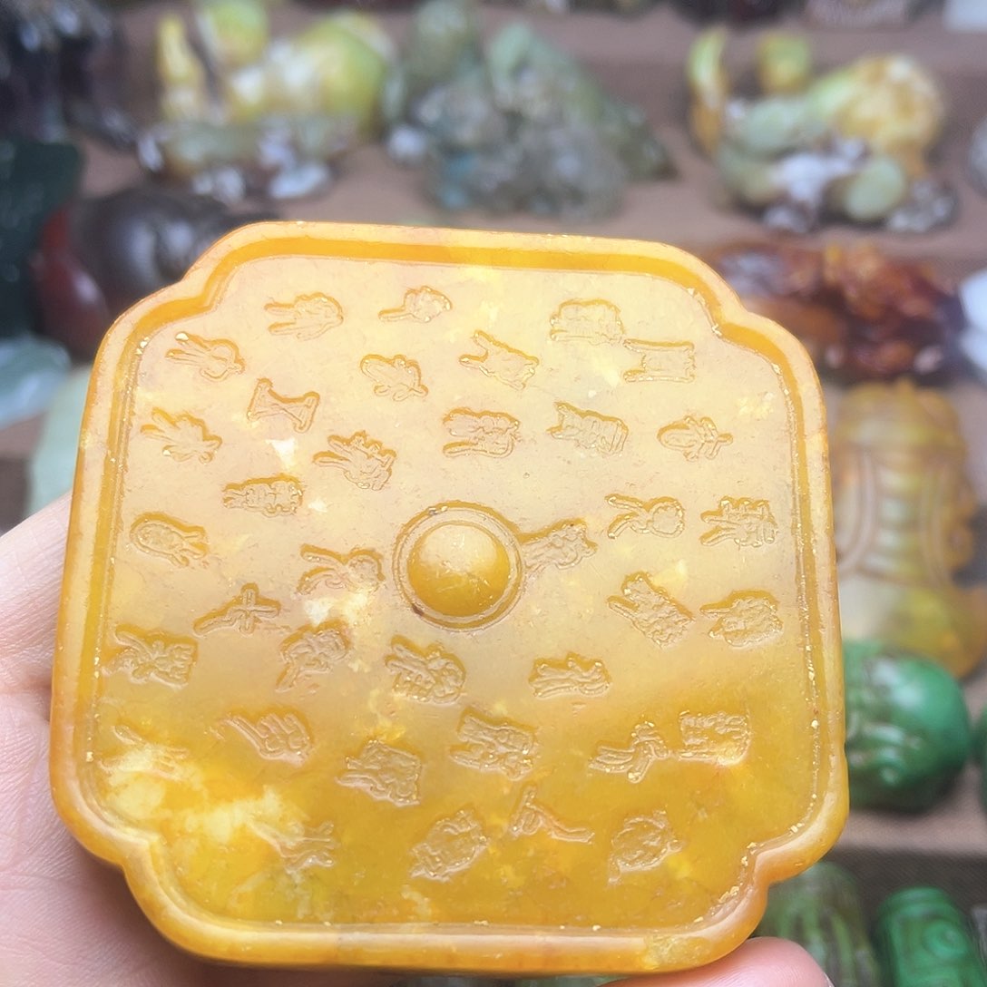 白玉菩提吊坠144。。