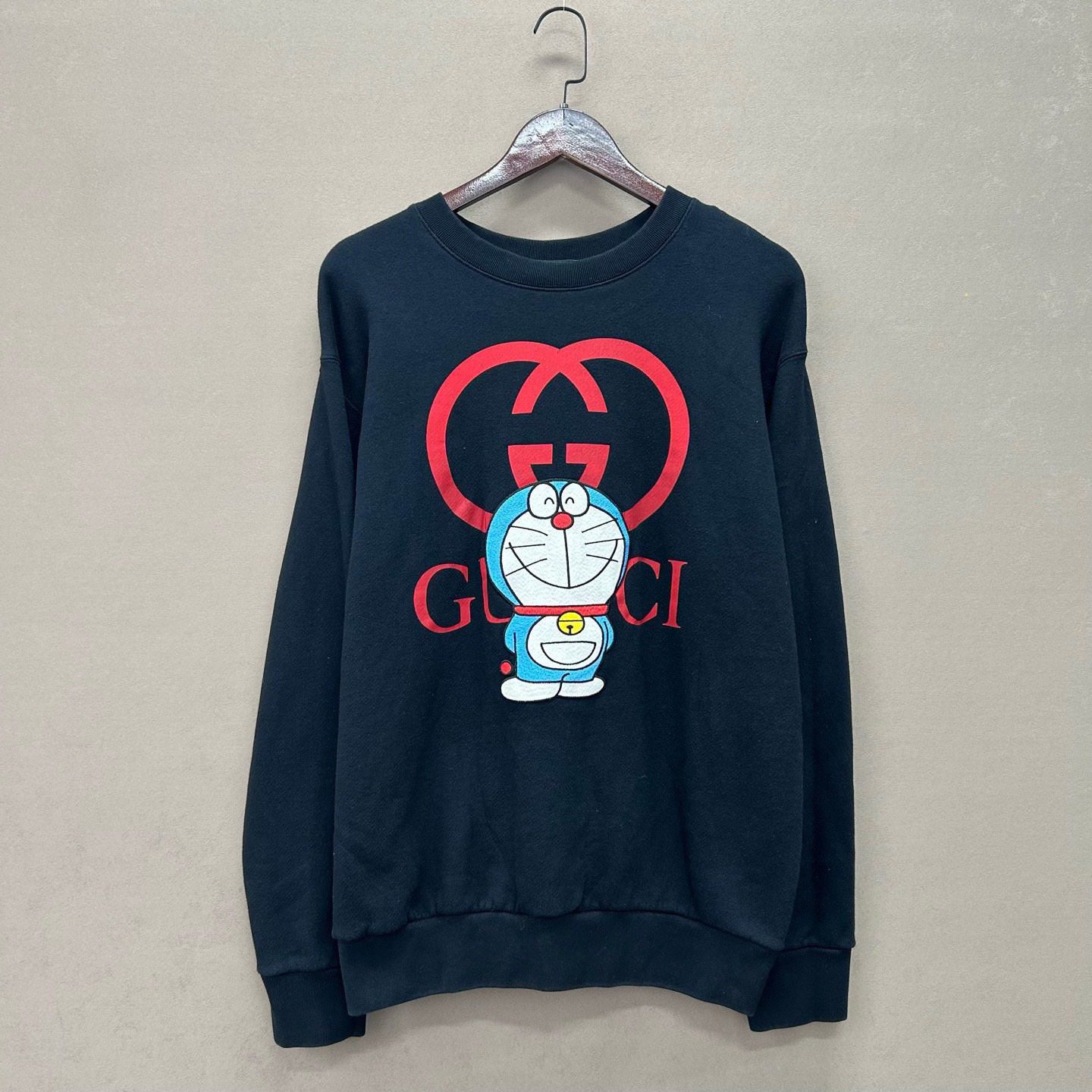 95新 GUCCI/古驰 Gucci古驰 联名多啦A梦卫衣：95新S码00529