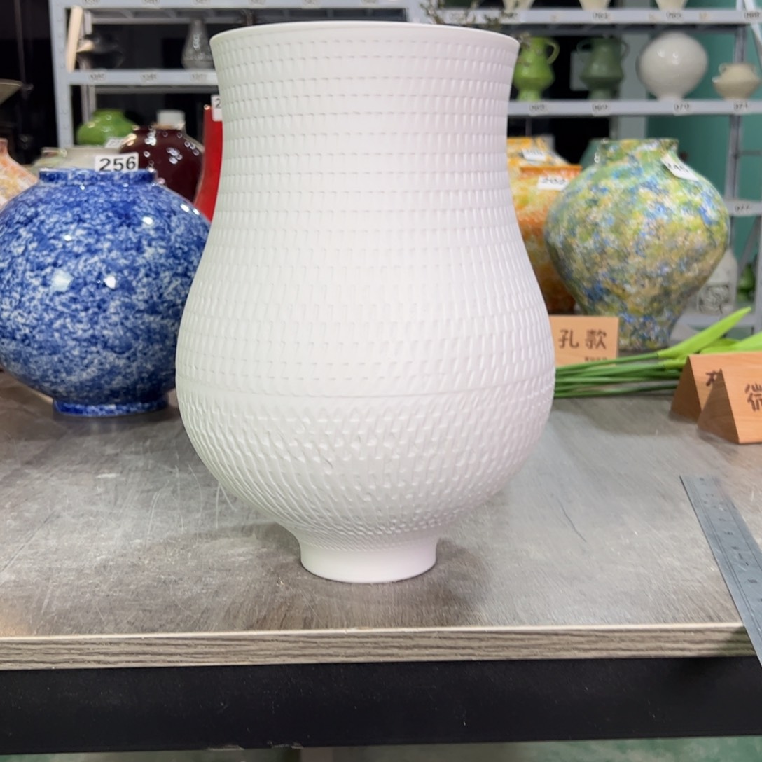 红陶口12高26无孔