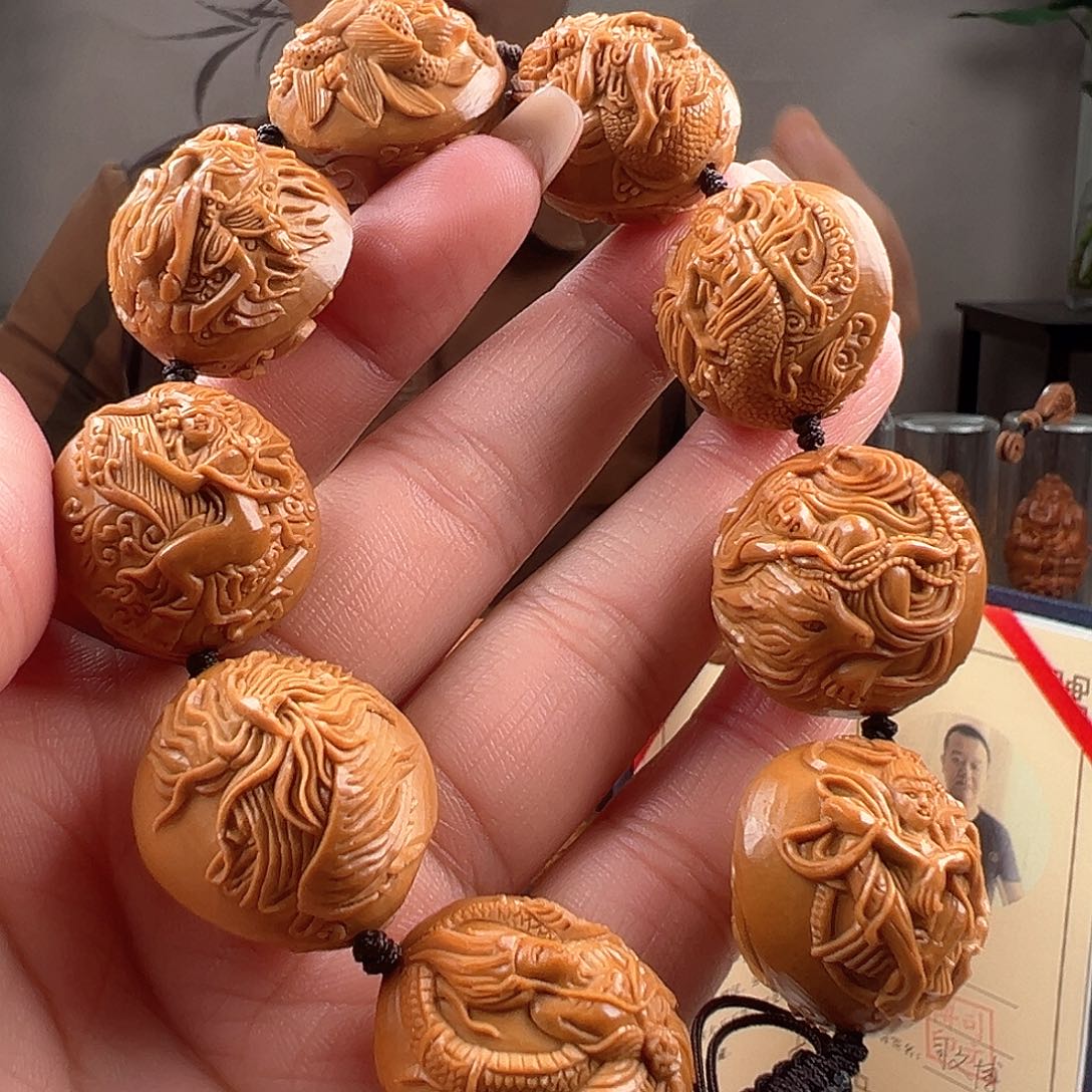 橄榄核手串/手链橄榄核雕橄榄核