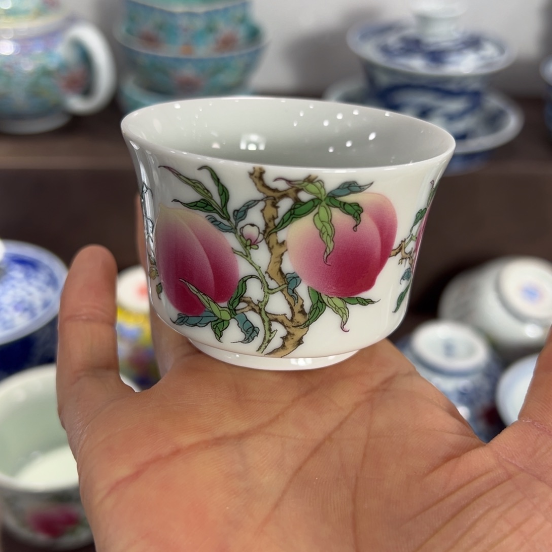 七景德镇的早高峰上的大风