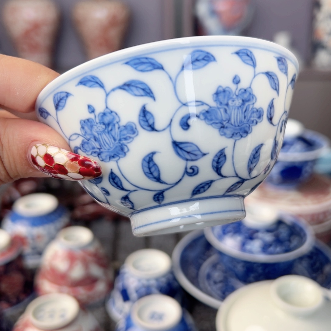 摆件景德镇毛仔柴窑主人杯