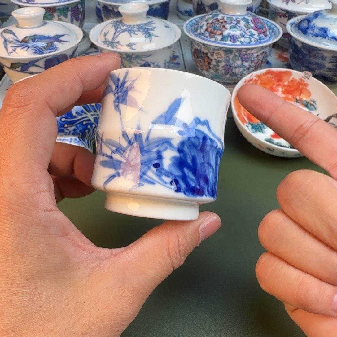 陶纯手工纯手绘茶具320