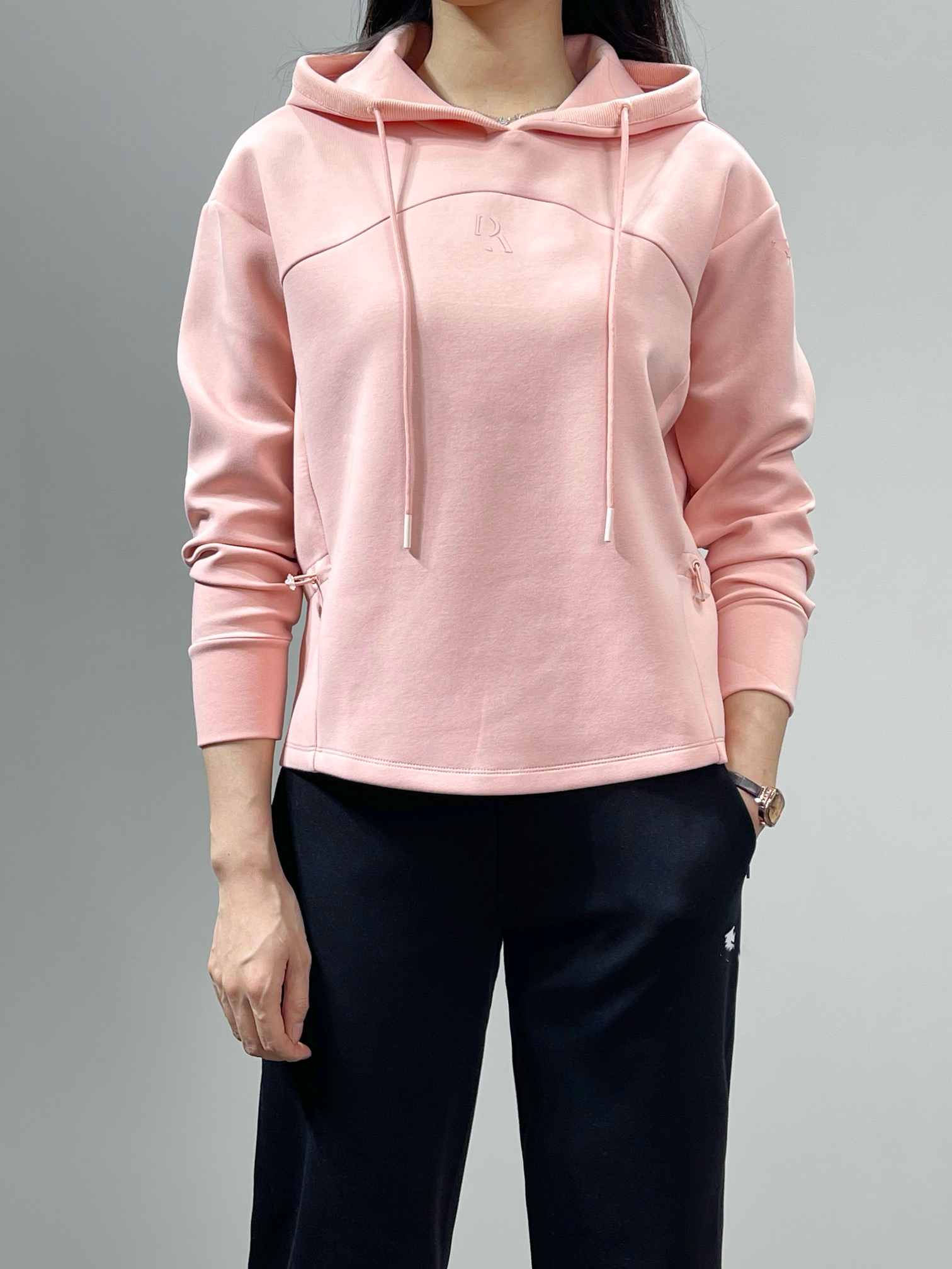女款帽衫套头秋季上衣休闲宽松