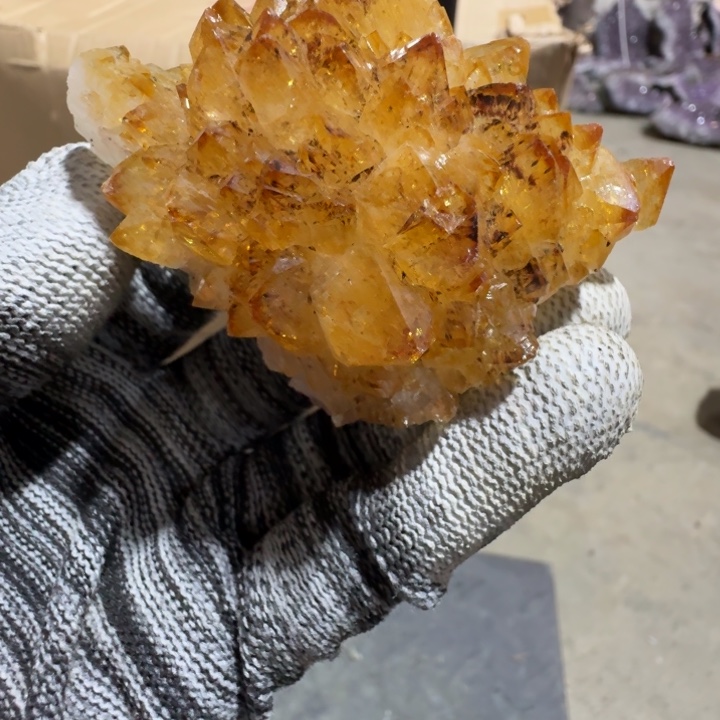石材天然水晶家居摆件