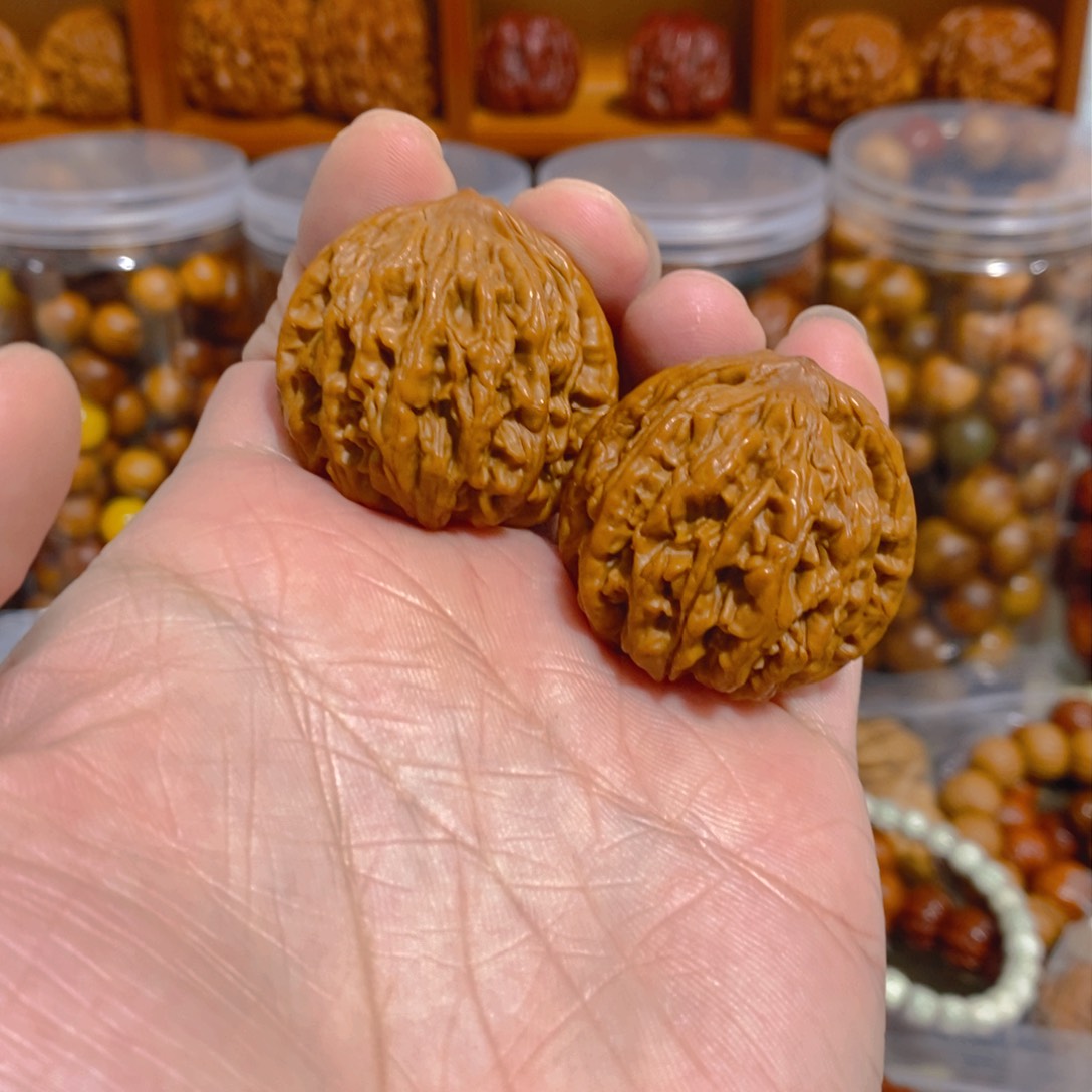 核桃手串/手链38尺虎头