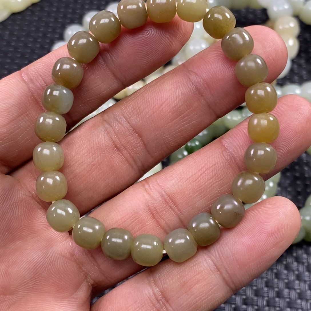 和田玉手链未镶嵌