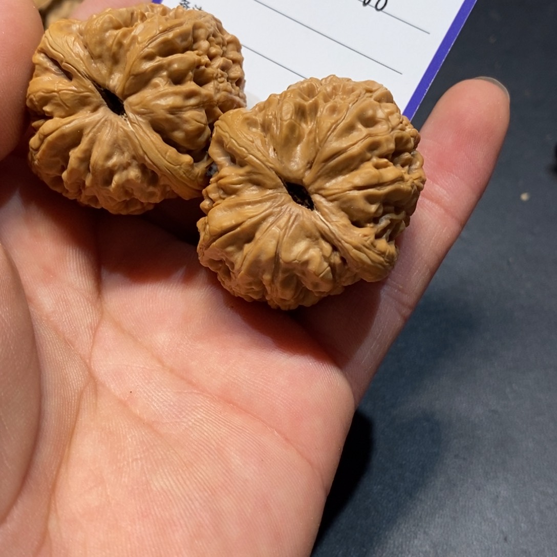 文玩核桃把件元宝40尺88