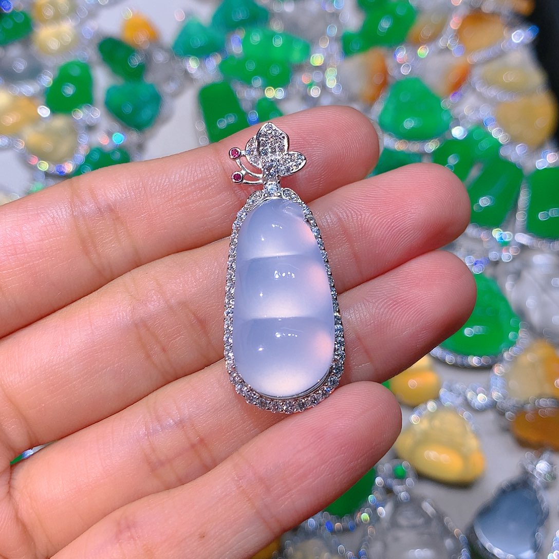 玛瑙/玉髓颈饰银S925镶嵌R****l