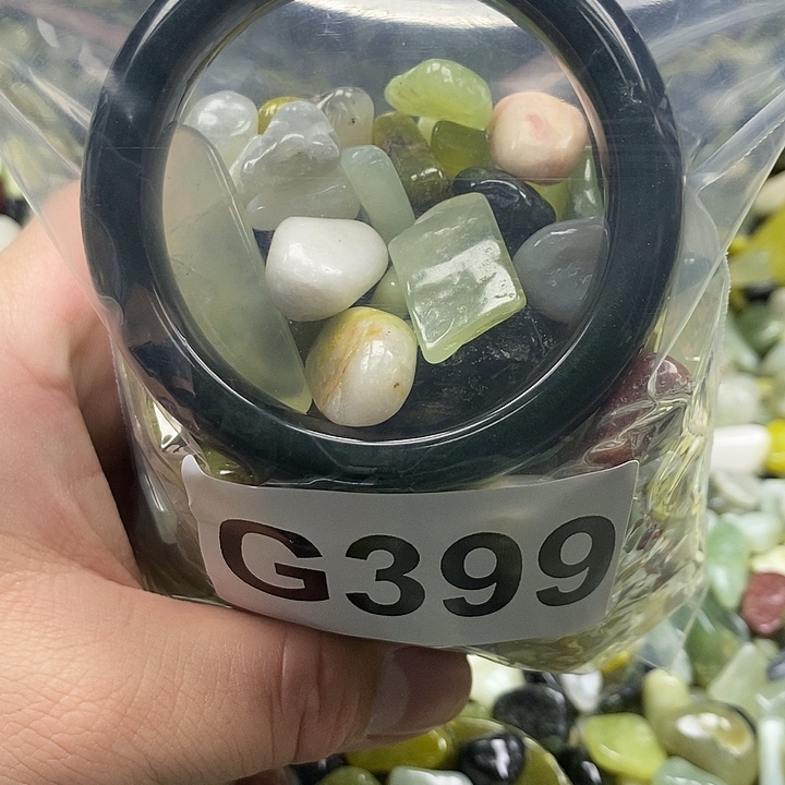 岫玉鱼缸石未镶嵌