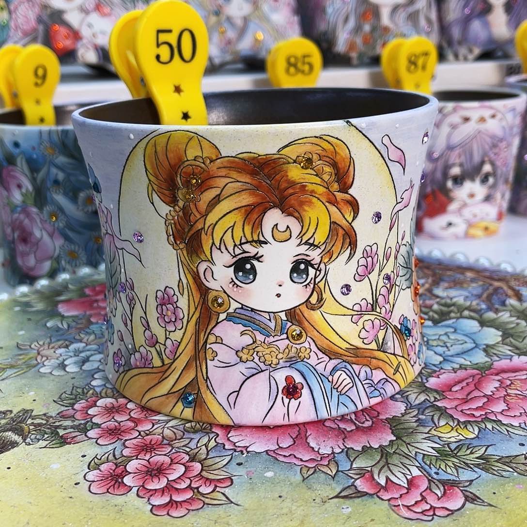 红陶薄雾花盆一物一拍