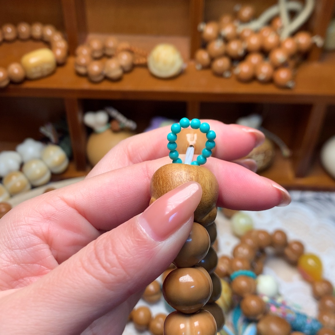 唯***一吊坠猴头核桃松跑环