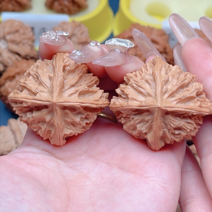 文玩核桃把件微修玉溪四棱