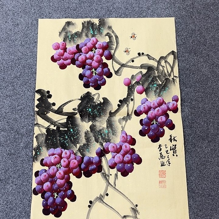 国画手绘画是真的好看