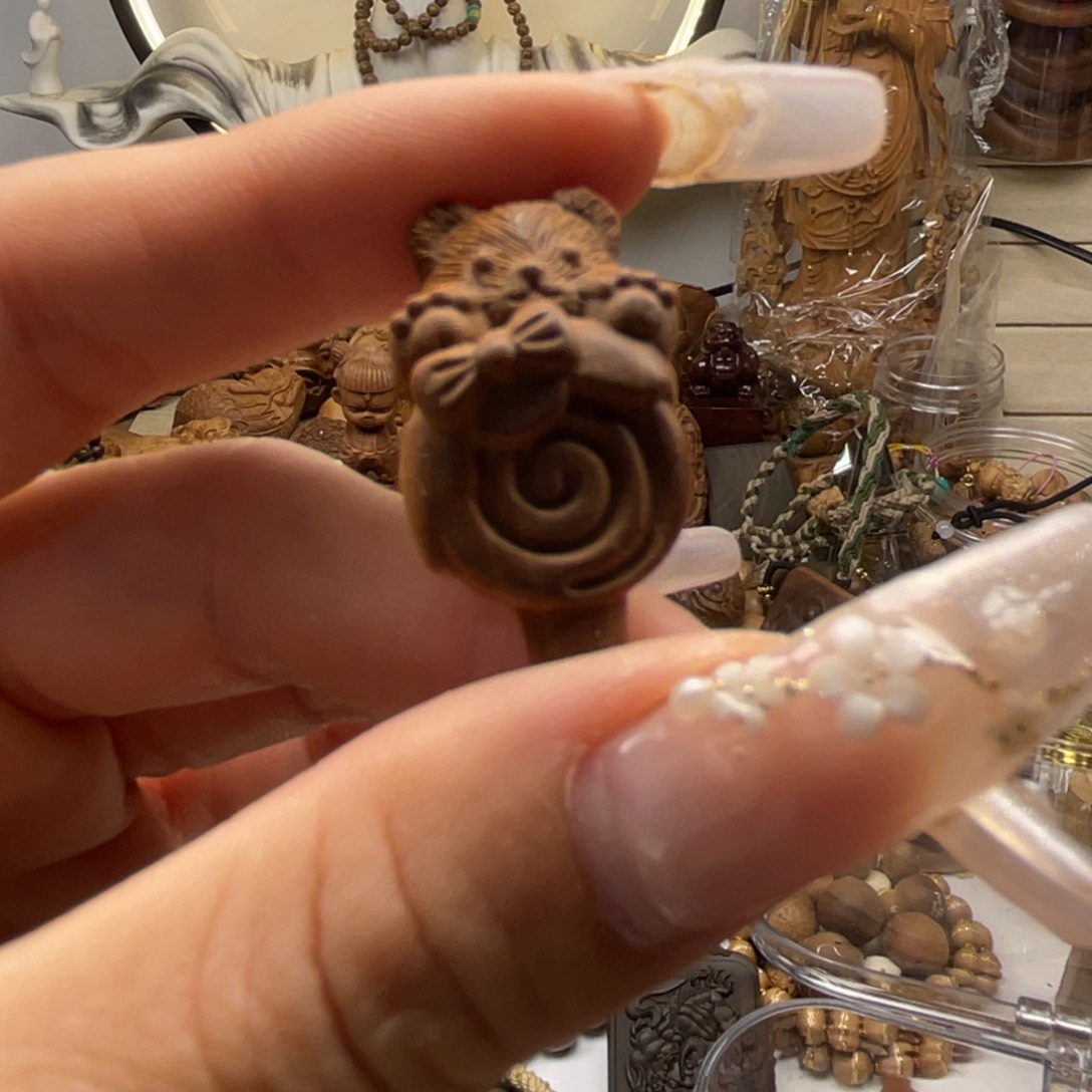 檀香木老山檀香老山檀香小熊棒棒糖