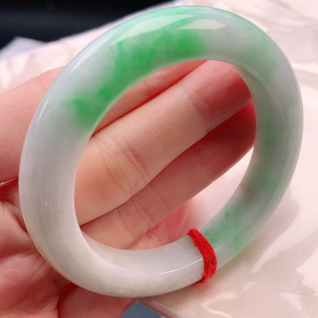 翡翠手镯未镶嵌51圈口882658