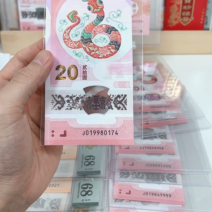 塑料蛇钞-0174————————