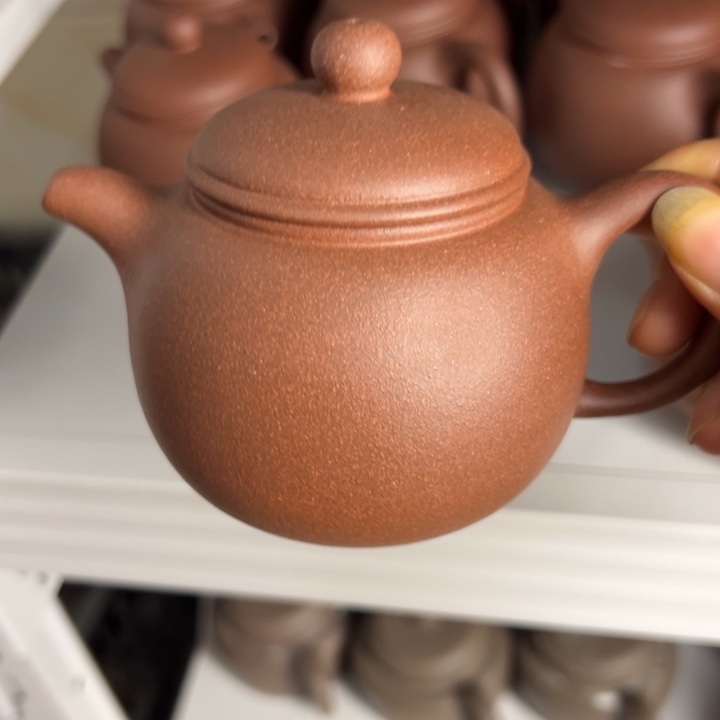 茶壶紫砂紫泥半手230