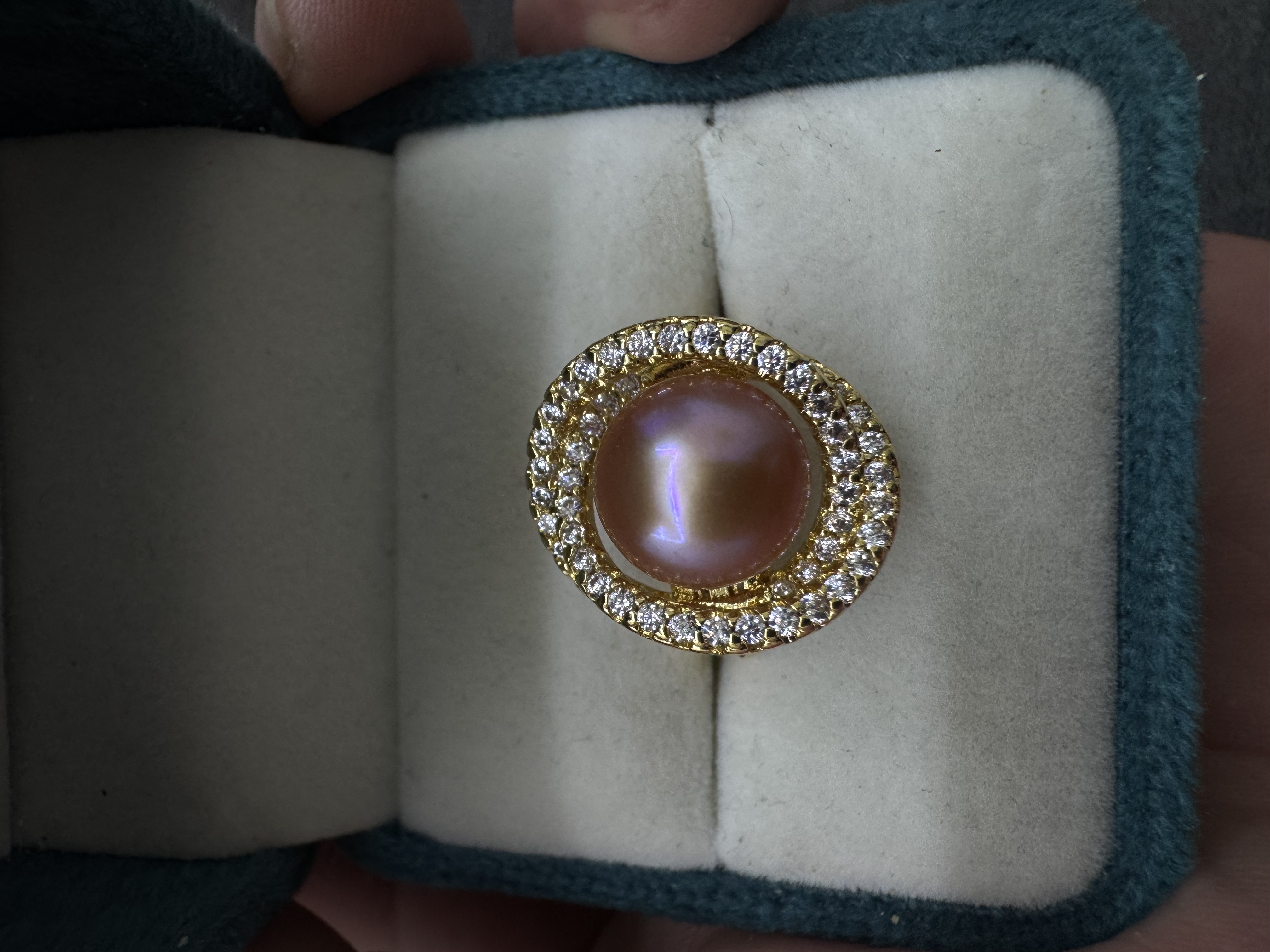 1951天然珍珠轻奢戒指